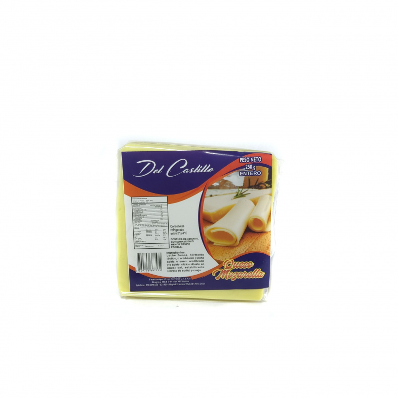 Queso mozzarella entero x250g