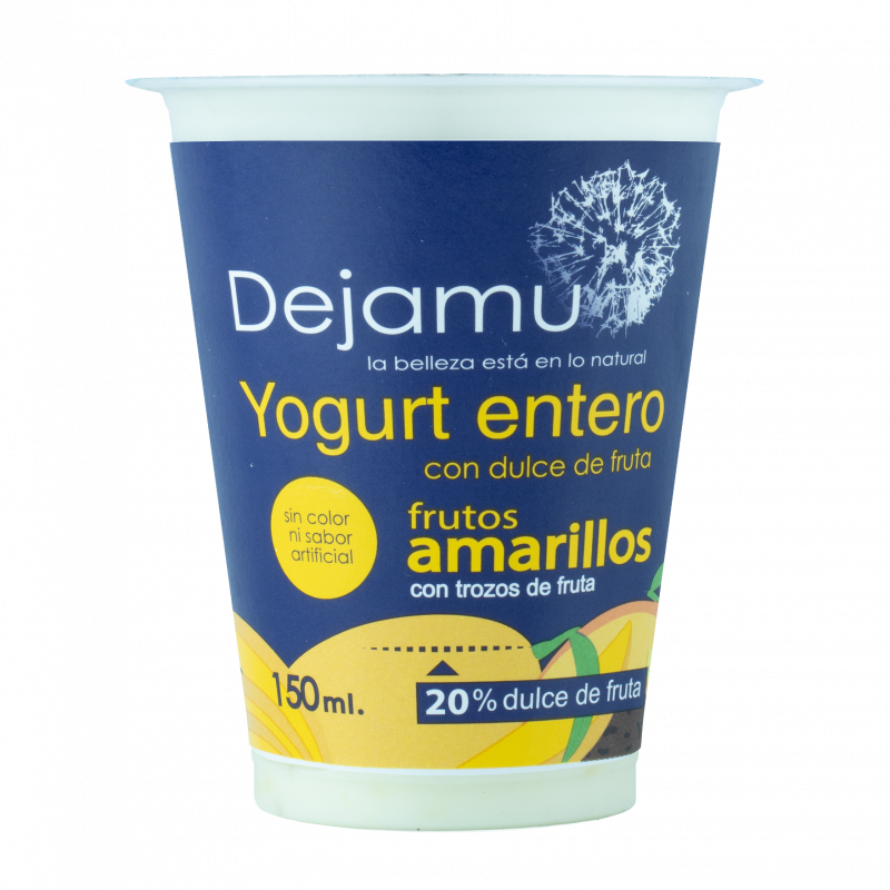 Yogurt de frutos amarillos 
