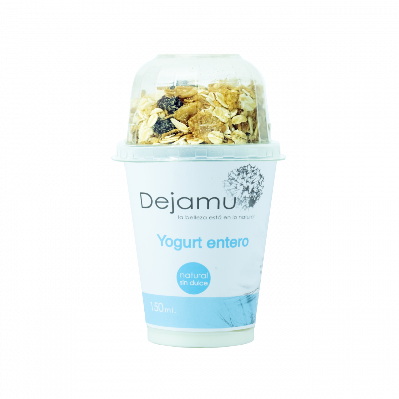 Yogurt natural con sobrecopa 